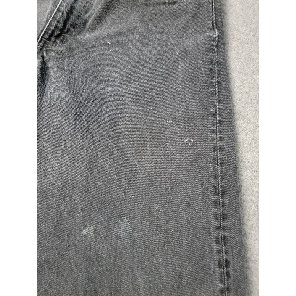 Levi's 550 Jeans Mens 34x34 Gray‎ Denim Relaxed Fit USA Tapered Leg Streetwear